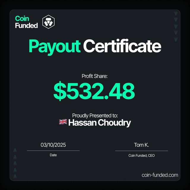 Real payout certificate #24